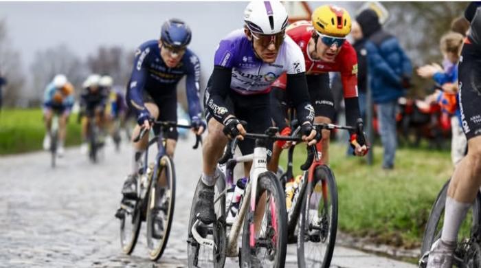 Daniel Cavia, durante la disputa de una de las Clásicas. Fotos Burgos Burpellet 